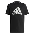 adidas Essentials Logo T-Shirt in Black 3-4
