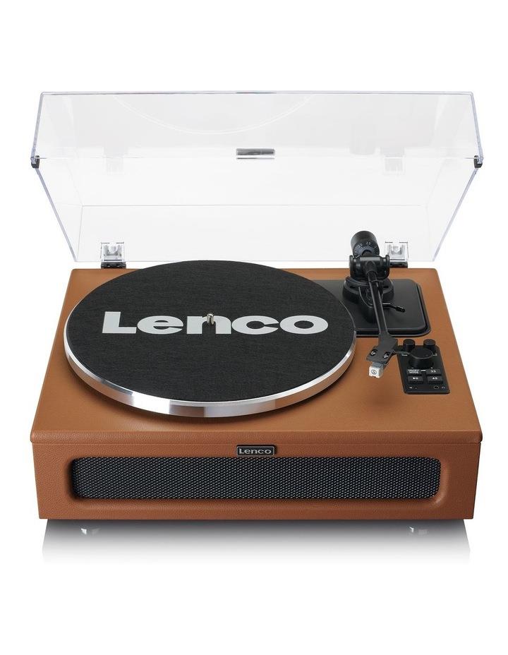Lenco Turntable with 4 Built-in Speakers in Brown