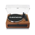 Lenco Turntable with 4 Built-in Speakers in Brown