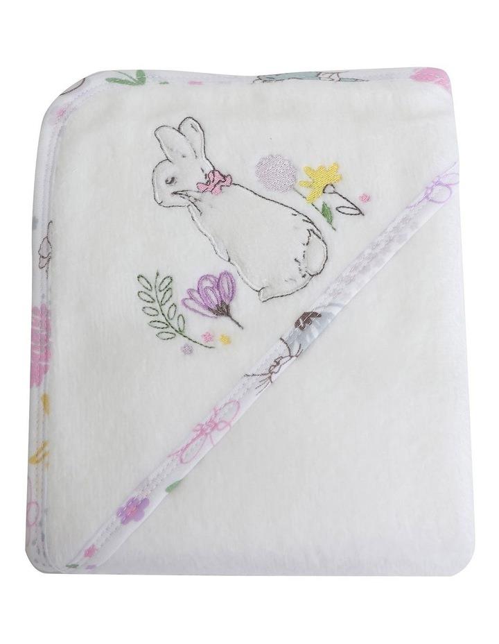 Peter Rabbit New Adventures of Peter Rabbit Hooded Towel in White One Size