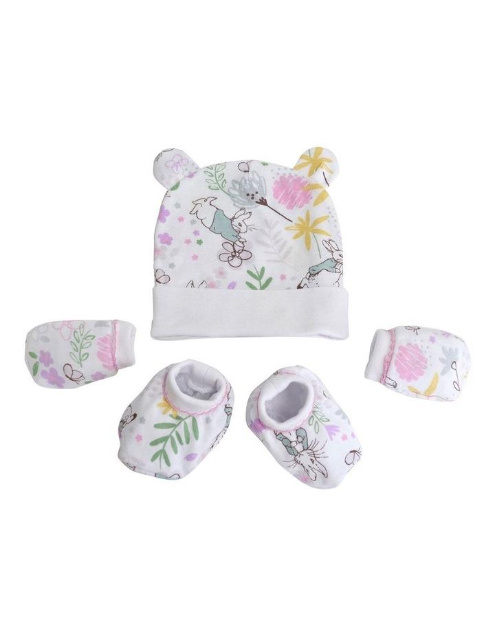 Peter Rabbit New Adventures of Peter Rabbit Layette Set 3 Pieces in White One Size