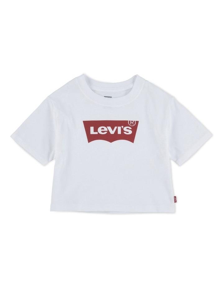 Levi's Light Bright Cropped Tee in White M