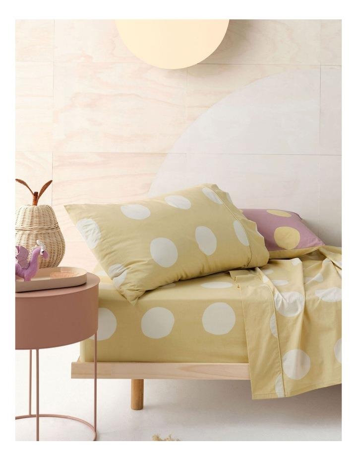 Linen House Kids Roundabout Sheet Set in Wheat Yellow Double