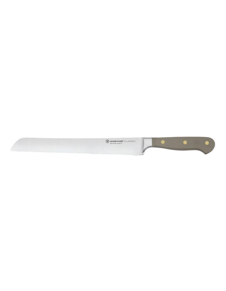 Wusthof Classic Bread Knife Double Serrated 23cm in Velvet Oyster Grey