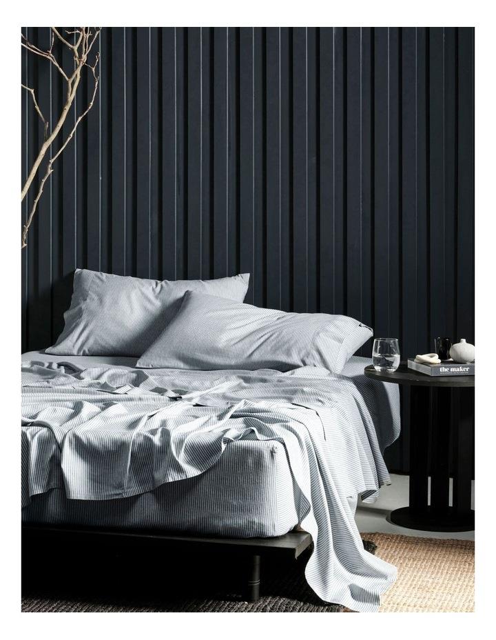 Linen House Rejeaneration Adrie Sheet Set in Charcoal King
