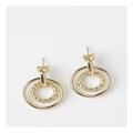 Trent Nathan Twisted Vintage Drop Earring in Gold