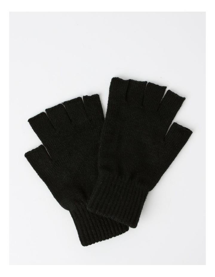 Blaq Fingerless Glove in Black One Size