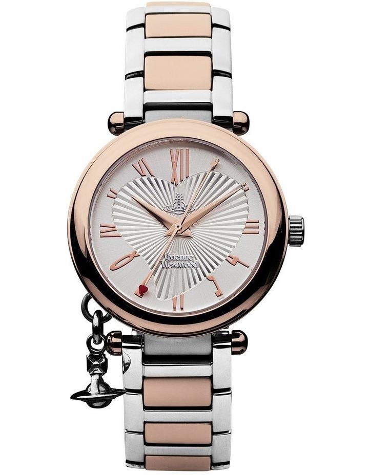 Vivienne Westwood Orb Stainless Steel Watch in Rose Gold