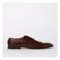 Blaq Darcy Brogue Lace Up in Tan 6