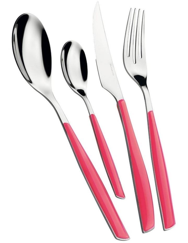 Bugatti Italy Glamour 24 Piece Cutlery Set in Pink Paradise Hot Pink