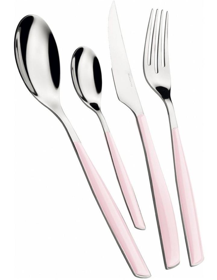Bugatti Italy Glamour 24 Piece Cutlery Set in Lotus Pink Pale Pink