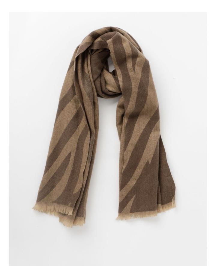 Piper Double Sided Winter Scarf in Brown