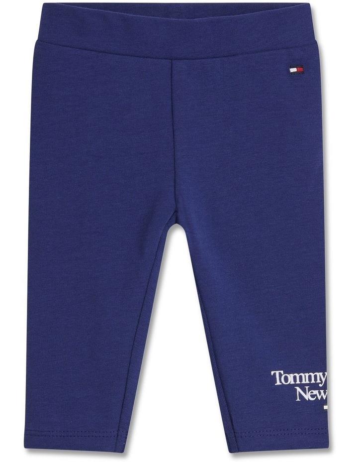 Tommy Hilfiger Baby Organic Cotton Leggings in Blue 12-18 Months