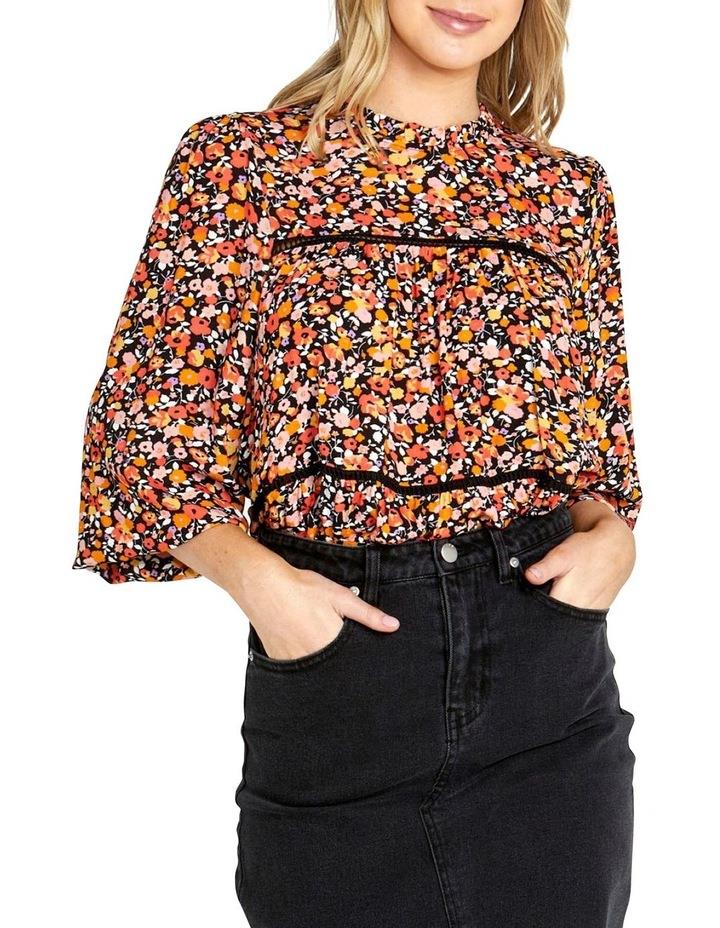 Sass Jemma High Neck Top in Multi Assorted 8