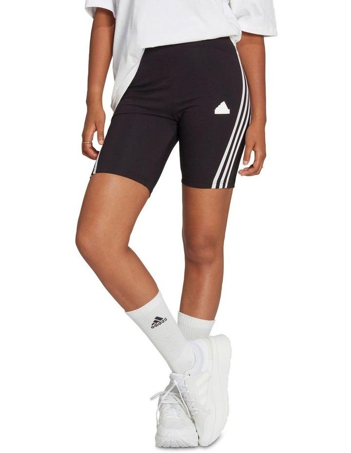 adidas Future Icons 3-Stripes Bike Shorts in Black S
