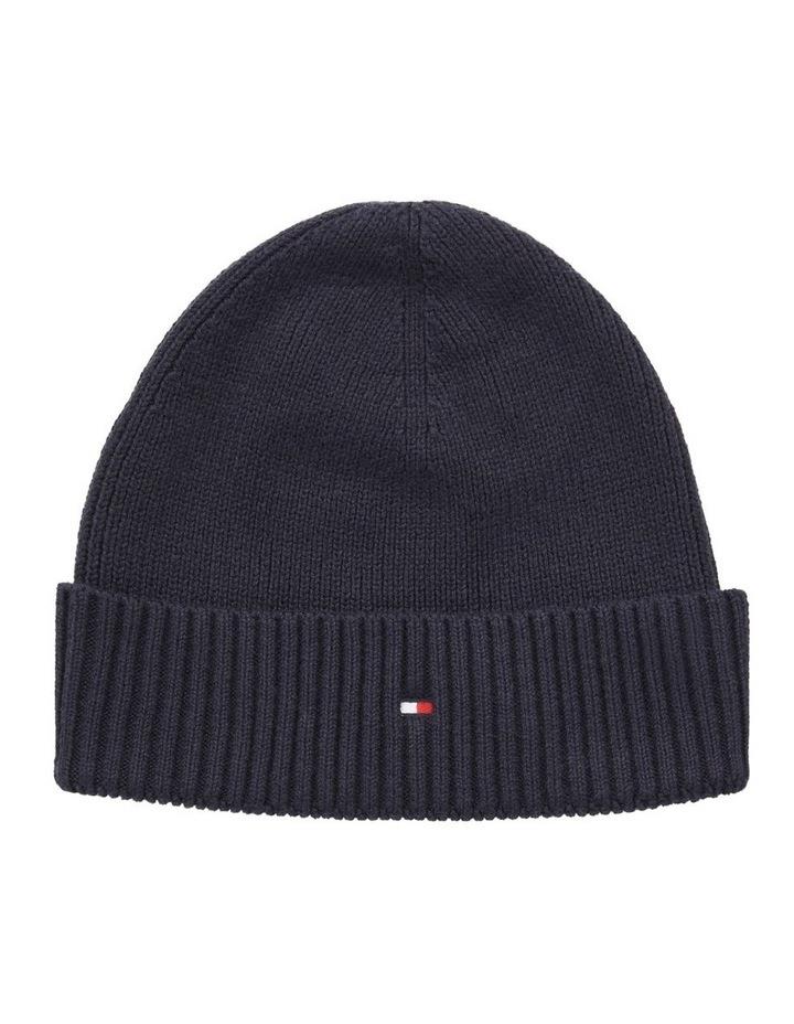 Tommy Hilfiger Essential Flag Beanie in Navy One Size
