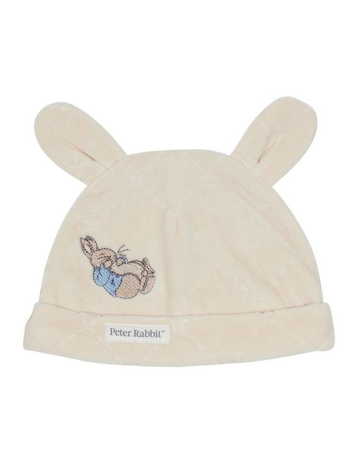 Peter Rabbit Velour Jacquard Hat in Brown Lt Brown 00-1