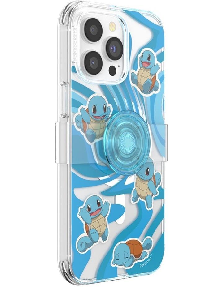 PopSockets Ride The Wave Squirtle PopCase MagSafe for iPhone 14 Pro Max Blue