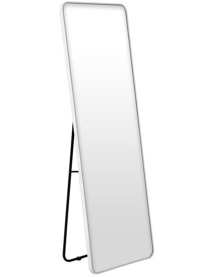 Cooper & Co Standing Full Length Rectangle Mirror in White