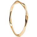 PDPAOLA Spiral Ring in Gold M-L