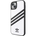 Adidas Originals 3-Stripe iPhone 14 Plus Phone Case in White