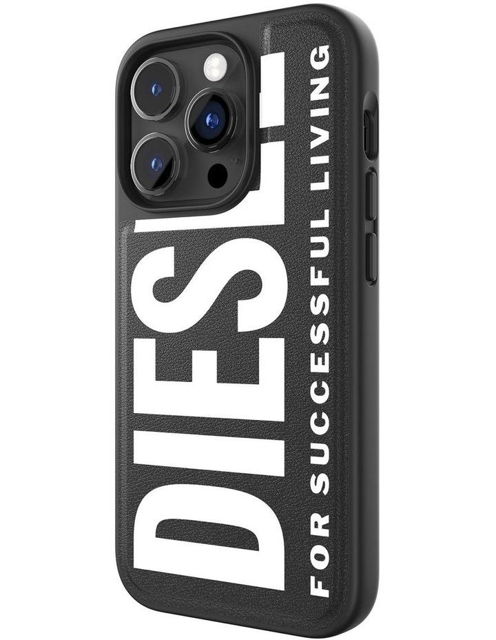 Diesel Snap iPhone 14 Pro Phone Case in Black