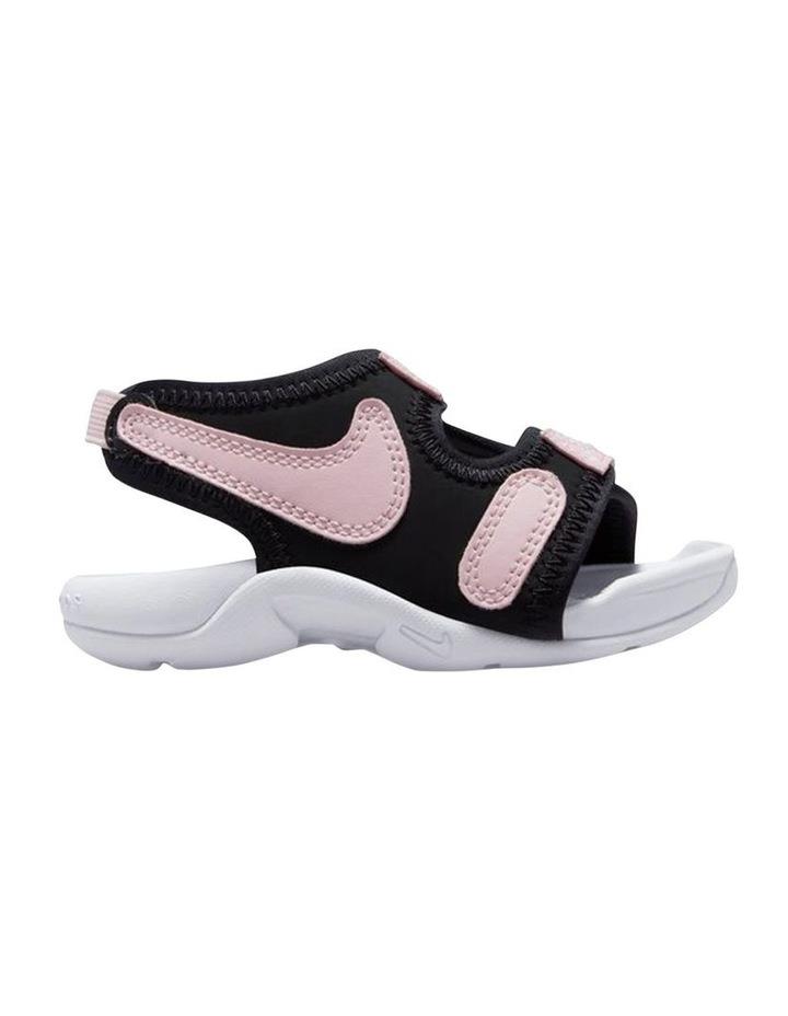 Nike Sunray Adjust 6 Baby Beach Sandals in Black/Pink Black 06
