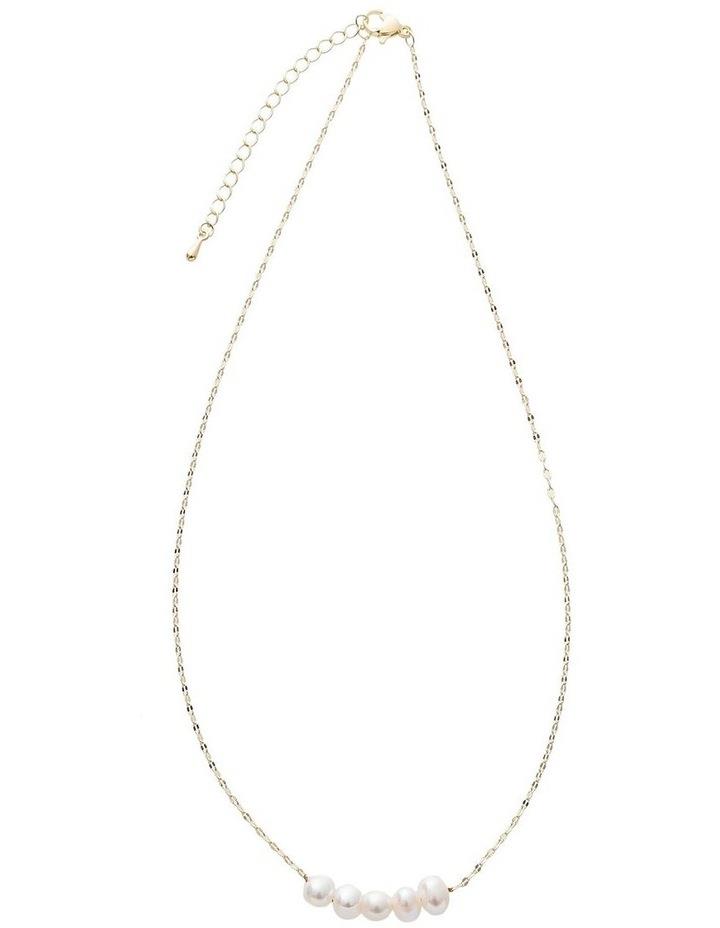 Gregory Ladner Fine Chain Necklace With Pearls in Gold