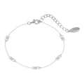 Georgini Snow Drop Bracelet in Silver