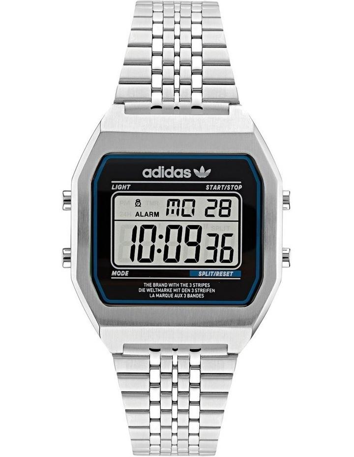 Adidas Originals Originals Digital Two Watch in Silver One Size