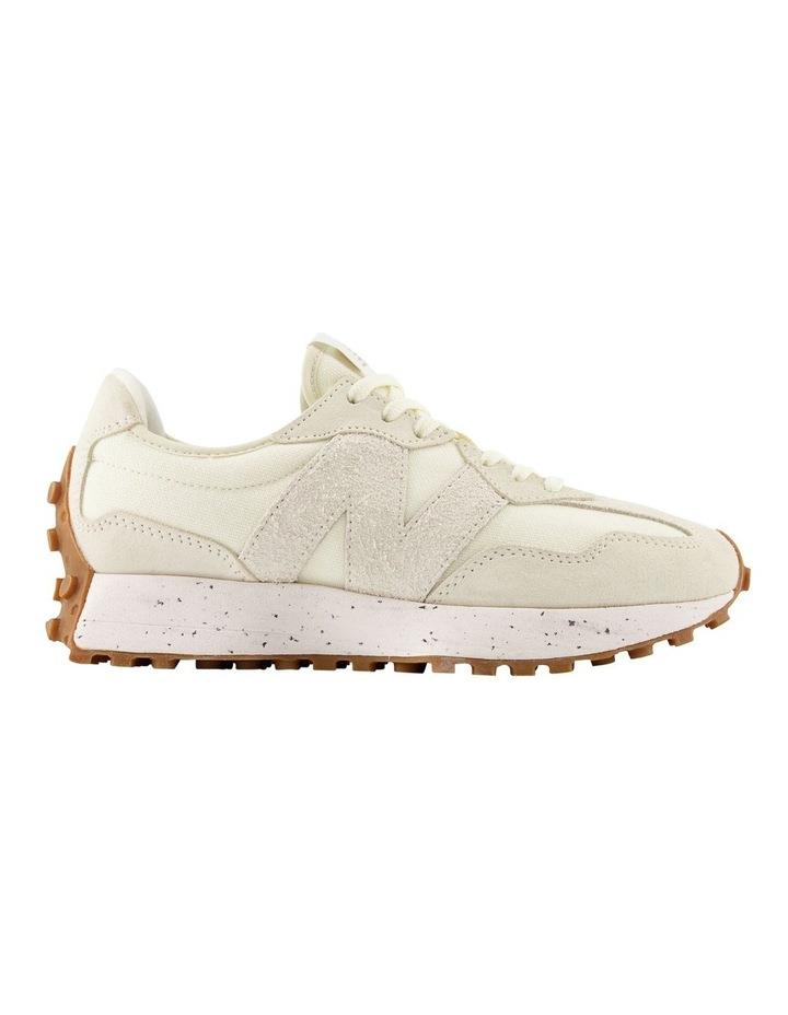 New Balance 327 Sneaker in White Natural 6