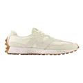New Balance 327 Sneaker in White Natural 9