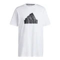 adidas Future Icons Badge of Sport T-Shirt in White XL