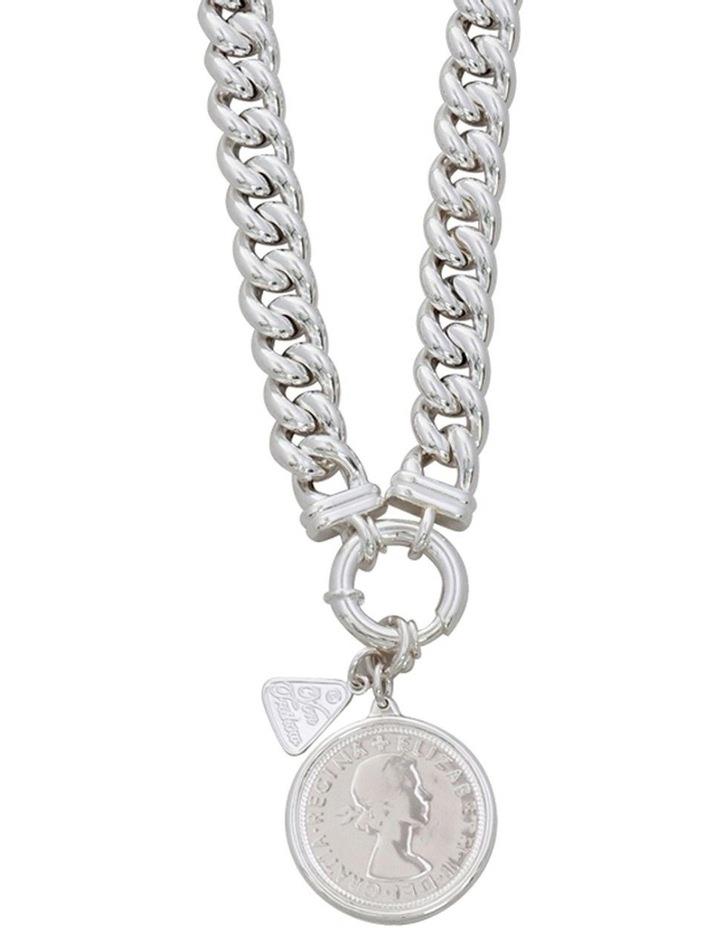 Von Treskow Small Mama Necklace with Florin in Silver