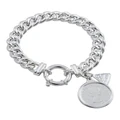 Von Treskow Small Mama Bracelet with Shilling in Silver