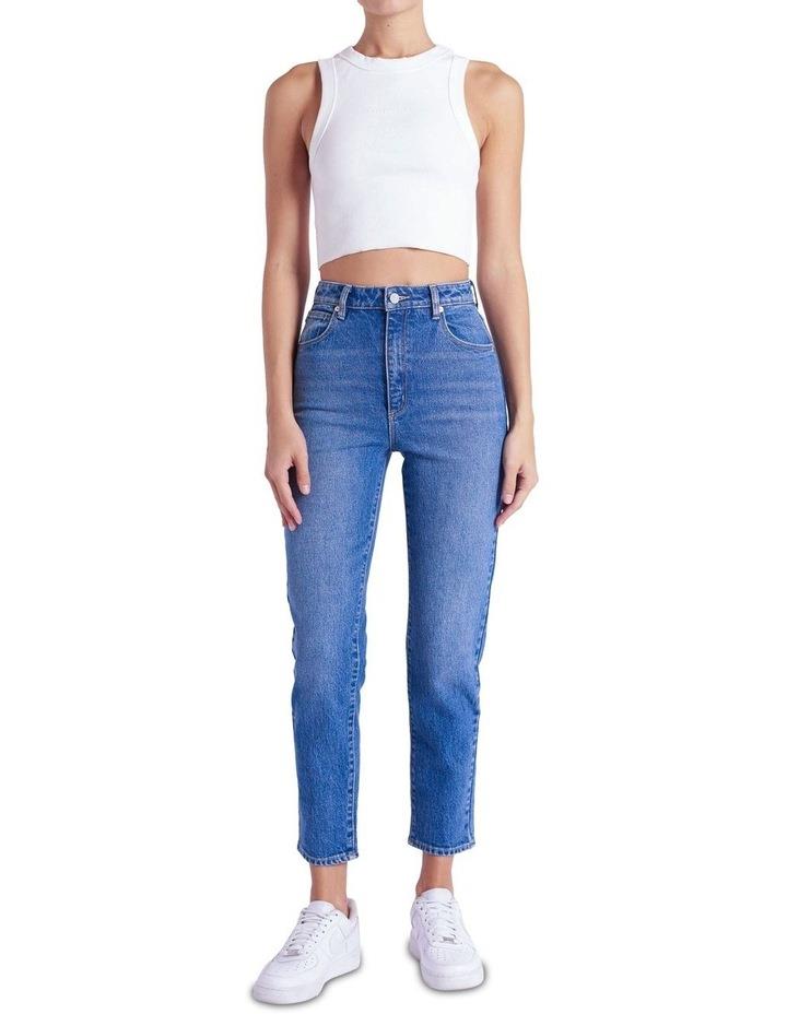 ABrand Jeans A 94 High Slim Sadie in Mid Blue Mid Blues 6