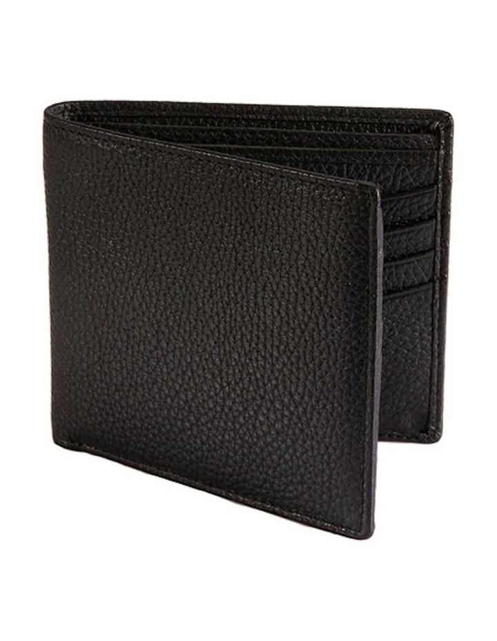 DENTS RFID Pebble Grain Leather Billfold Wallet in Black