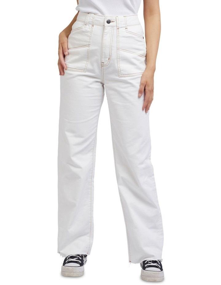 All About Eve Becca Pant in White 8