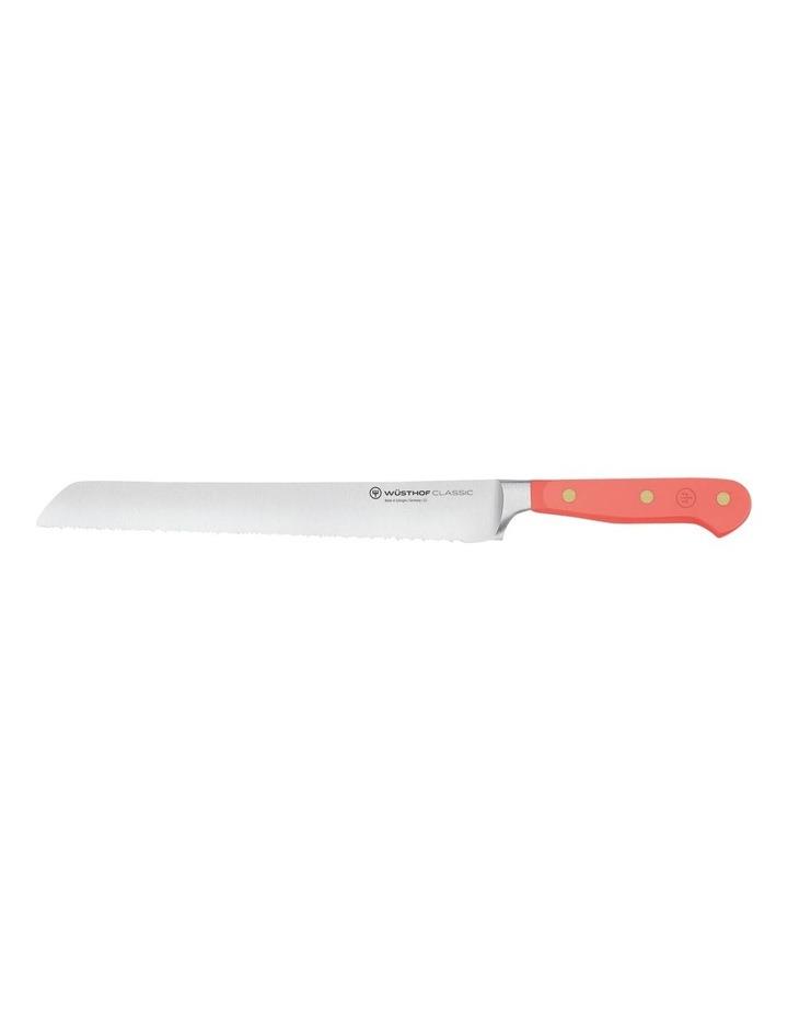 Wusthof Double Serrated Bread Knife 23cm in Coral Peach