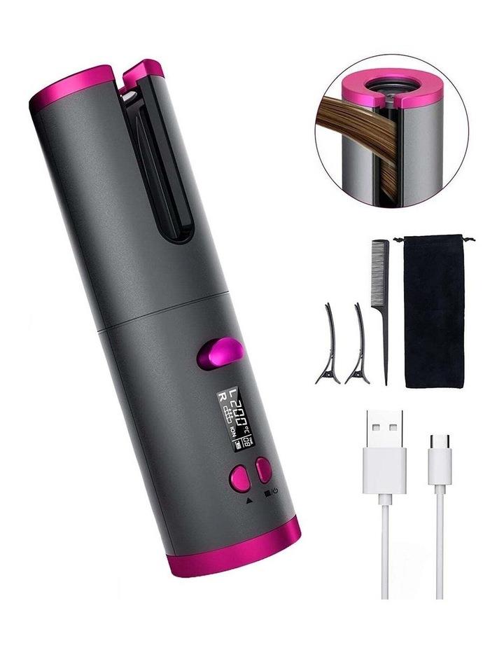 Lenoxx Cordless Ceramic Automatic Hair Curler in Grey