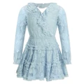 Bardot Junior Magnolia Lace Dress in Blue 16