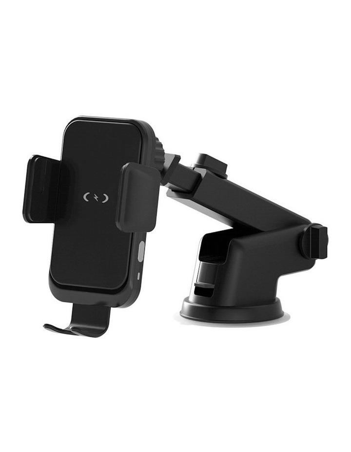 Devanti Wireless Car Charger Car Mount Vent Suction cup in Black