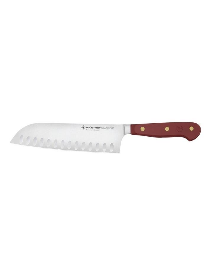 Wusthof Santoku Knife 17cm in Sumac Brown