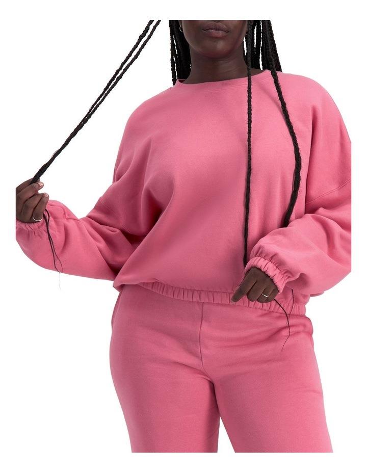 Bonds Originals Fleece Pullover in Pink M