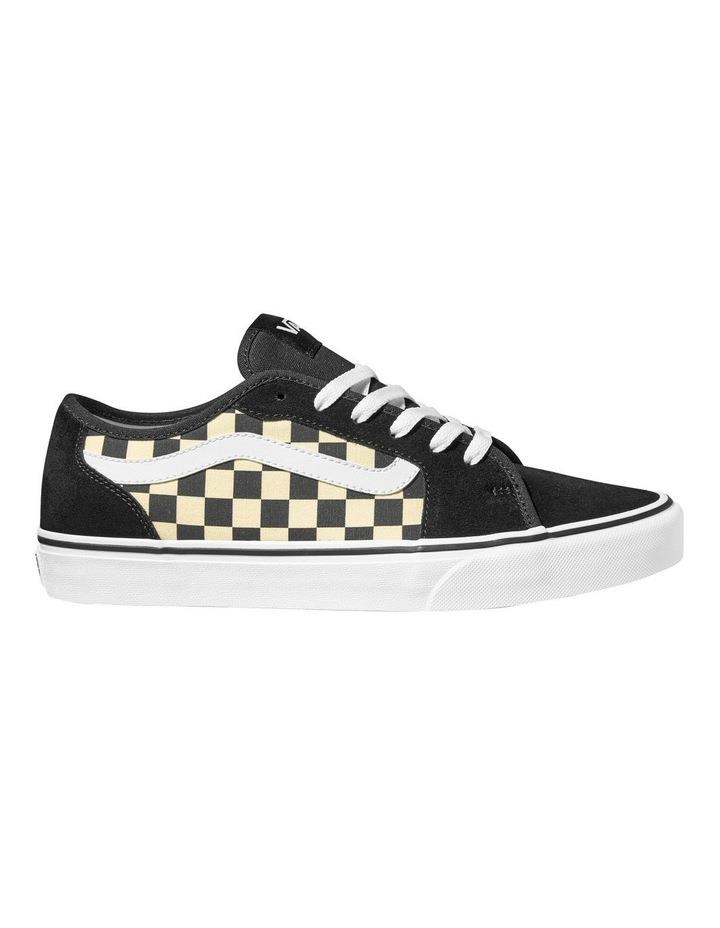 Vans Filmore Decon Ceckerboard Sneaker in Black/White Black 9