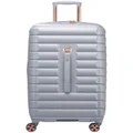Delsey Shadow 5.0 73cm Trunk Suitcase in Platinum 00287881811 Silver