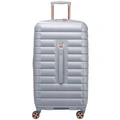 Delsey Shadow 5.0 73cm Trunk Suitcase in Platinum 00287881811 Silver