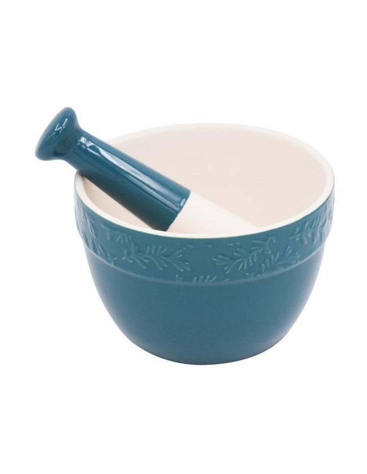 The Cooks Collective Mortar & Pestle in Teal