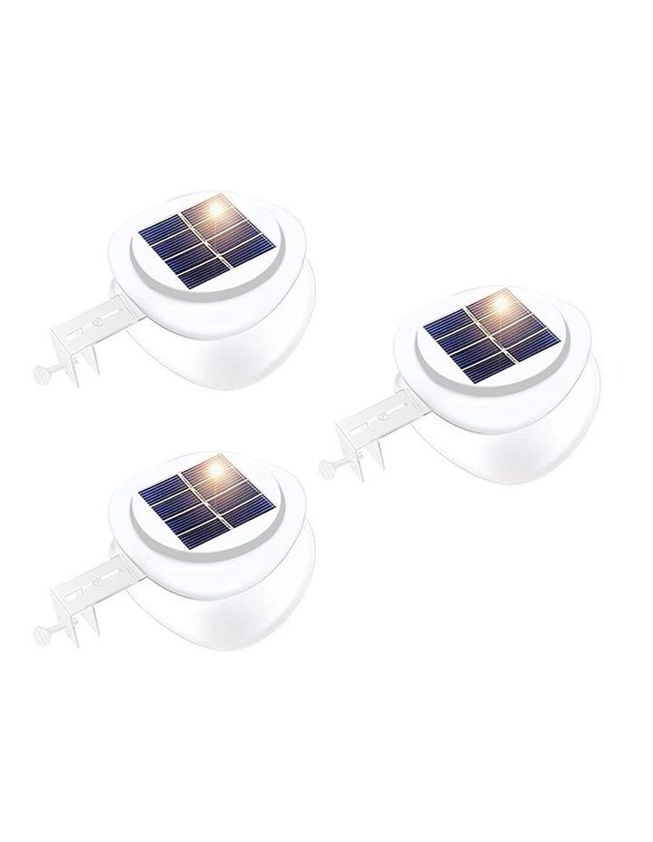 Lenoxx 3 Piece Set Solar Multipurpose Light White