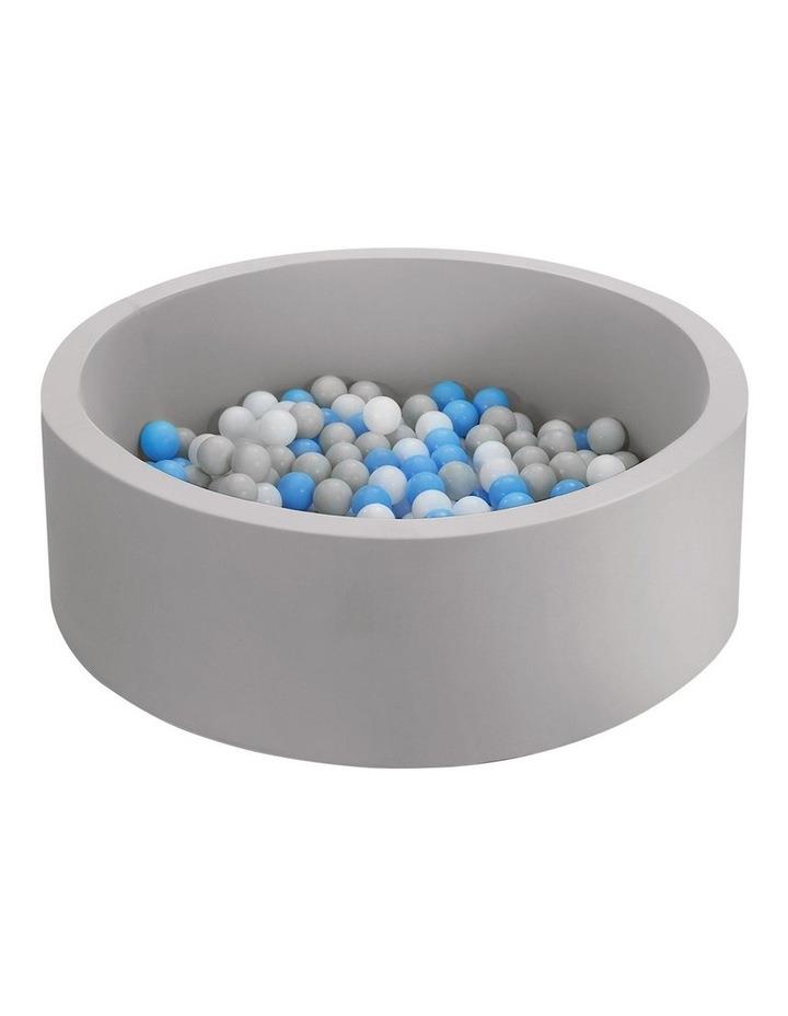Keezi Ocean Foam Ball Pit with Balls 90x30cm in Grey
